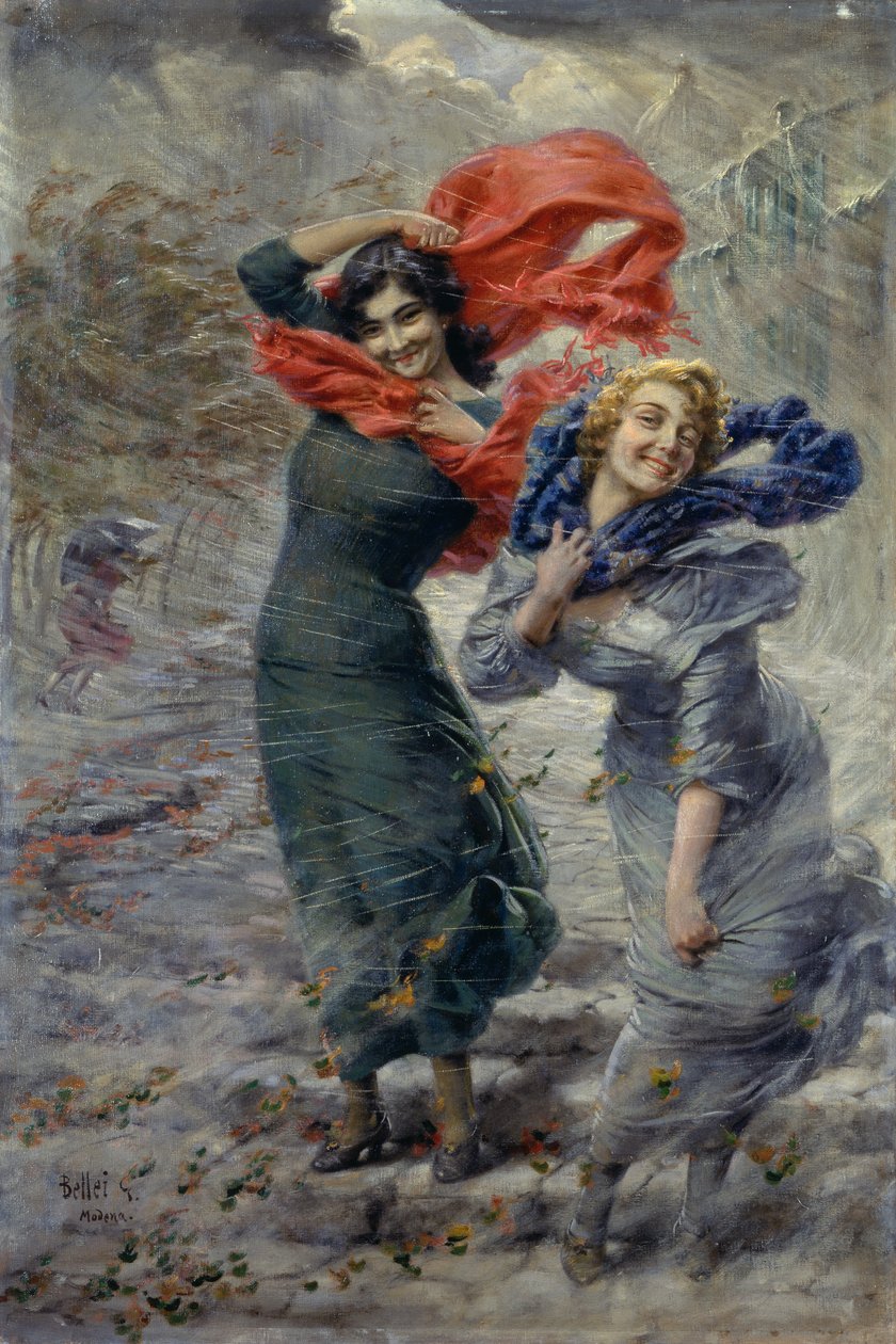 Rajada de vento de Gaetano Bellei