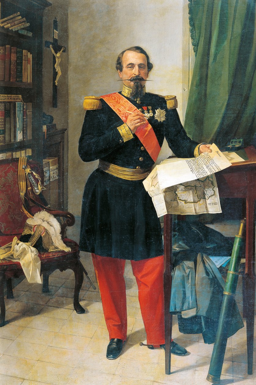 Retrato de Napoleão III (Paris de Gaetano Belvederi