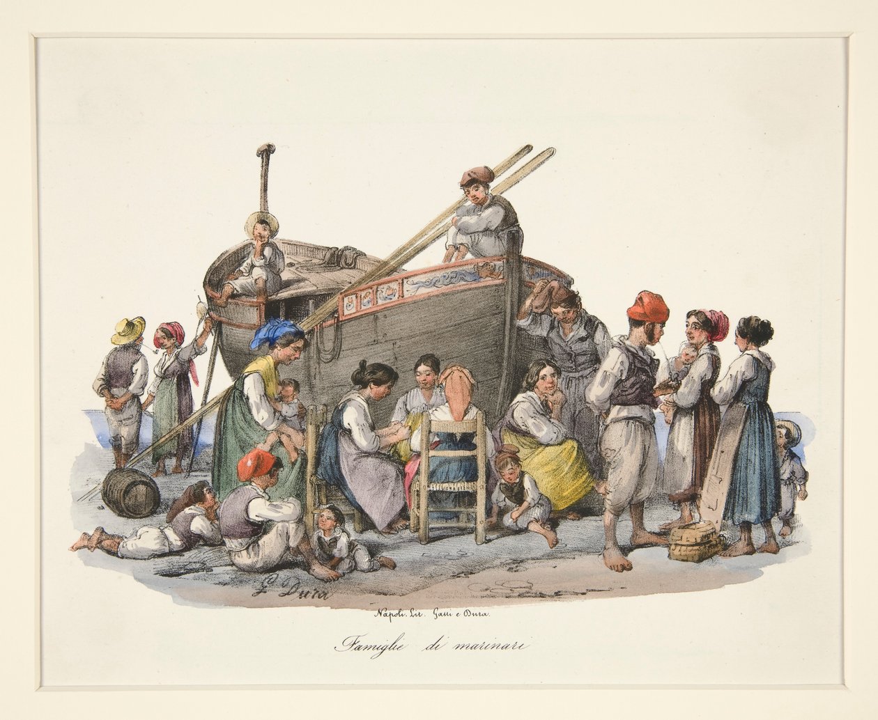 Famílias de marinheiros de Gaetano Dura