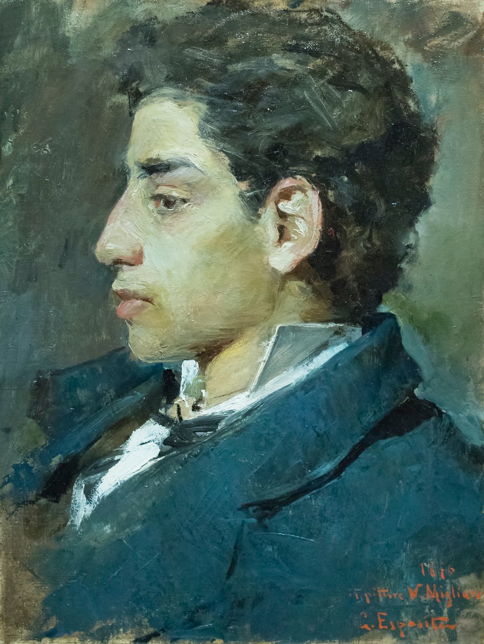 Retrato de Vincenzo Migliaro de Gaetano Esposito