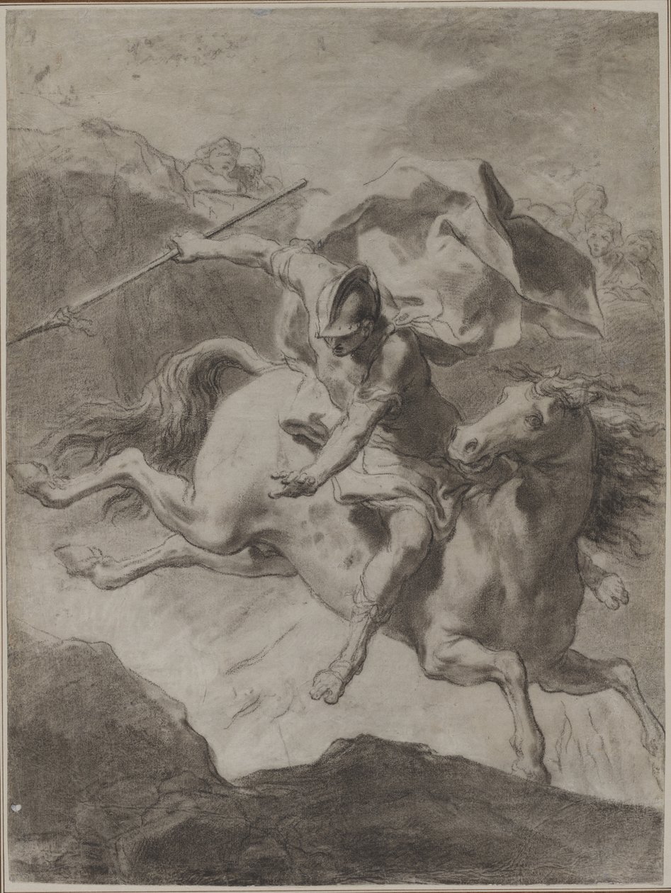 Morte de Marcus Curtius de Gaetano Gandolfi
