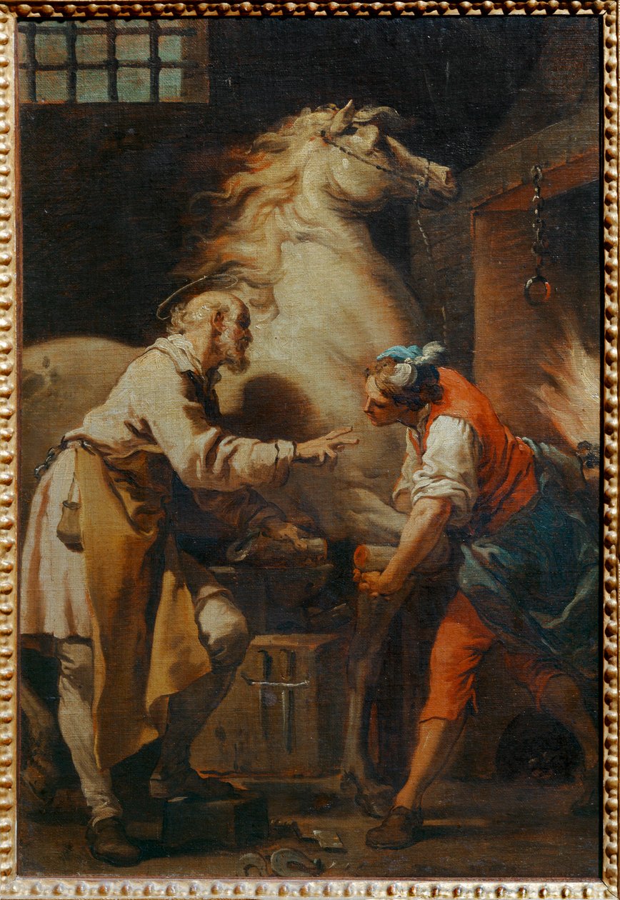 Le Miracle de saint Eloi - O milagre de Santo Elígio ... de Gaetano Gandolfi