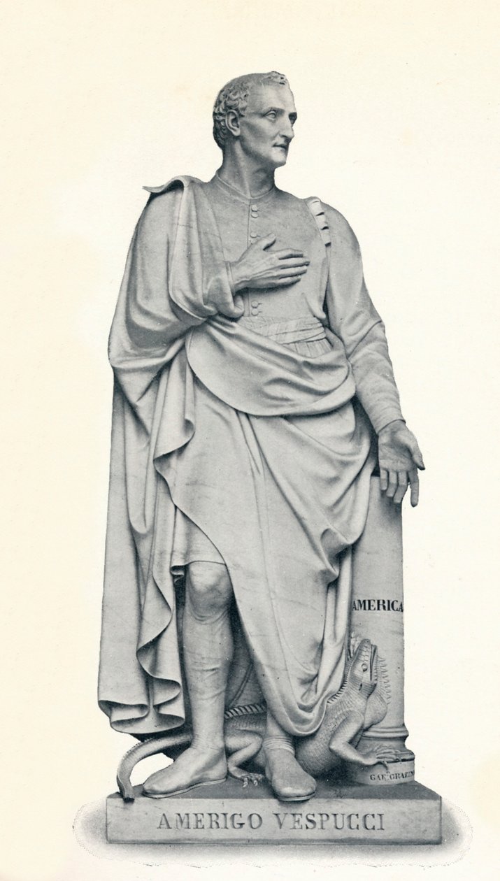 Amerigo Vespucci, 1454-1512, 1912 de Gaetano Grazzini