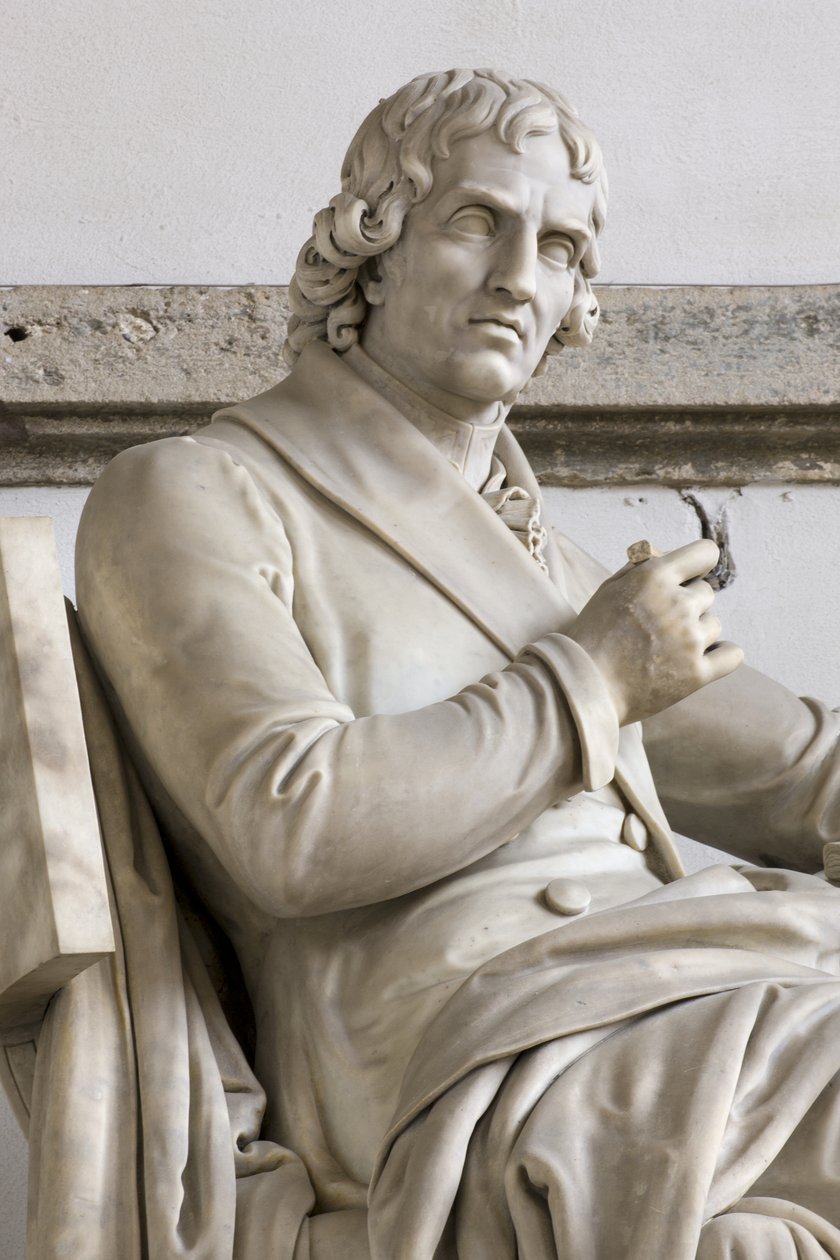 Estátua de Giuseppe Parini de Gaetano Matteo Monti