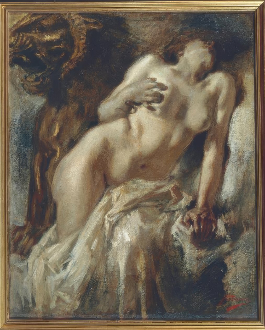 Cleópatra, 1888, de Gaetano Previati