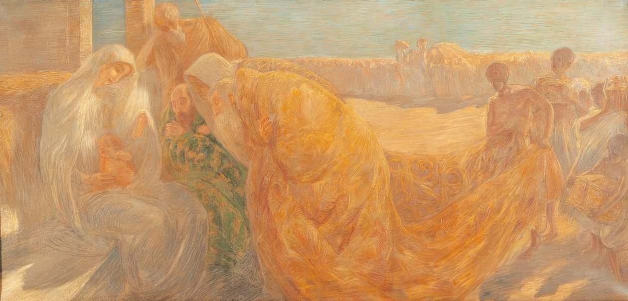 A adoração dos reis de Gaetano Previati