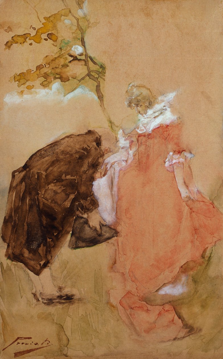 Beijo de Gaetano Previati