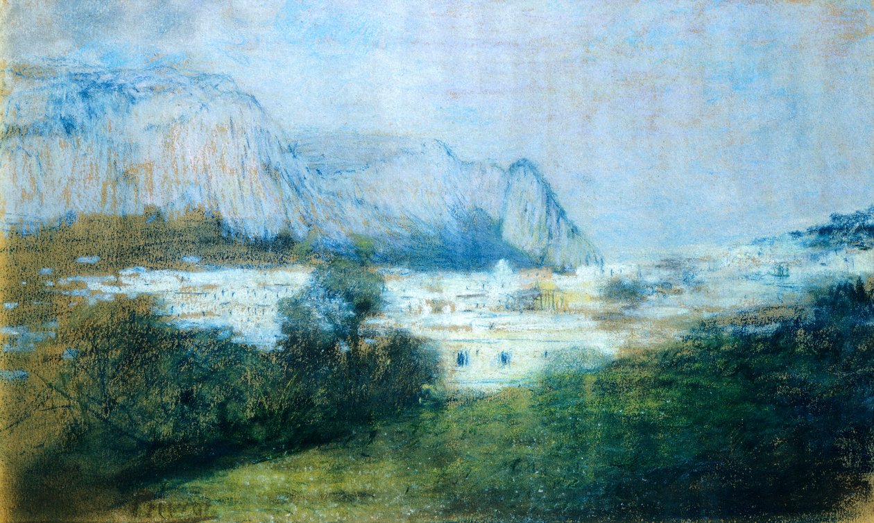 Paisagem de Gaetano Previati