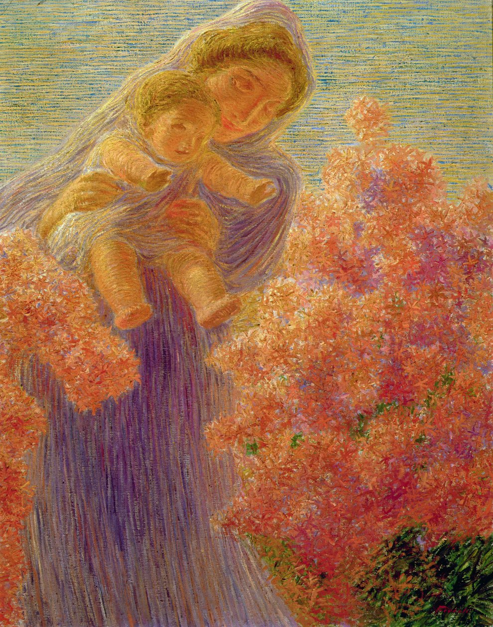 Mãe e filho de Gaetano Previati