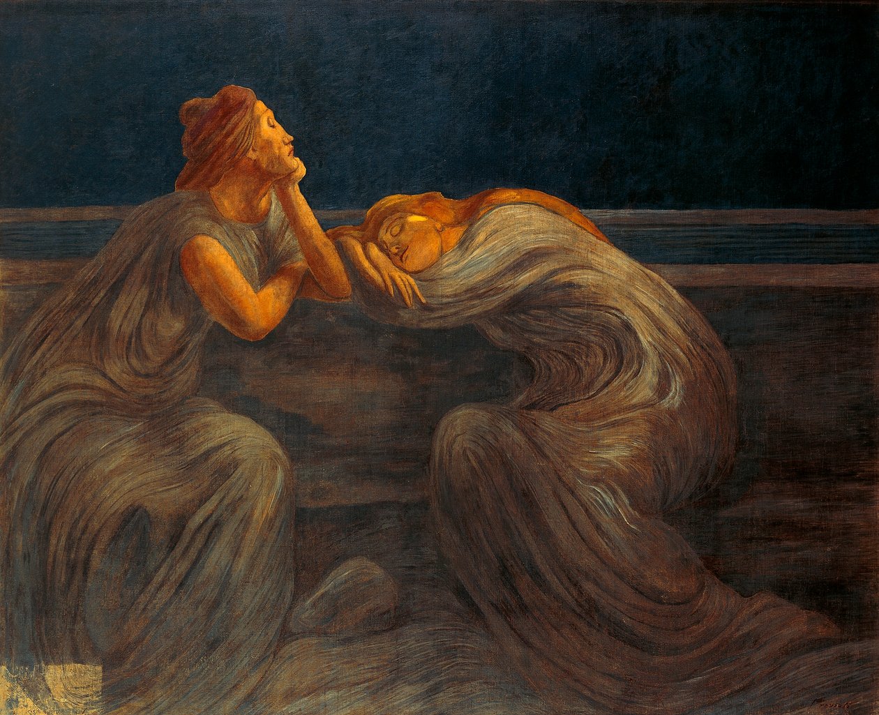 Nocturno de Gaetano Previati