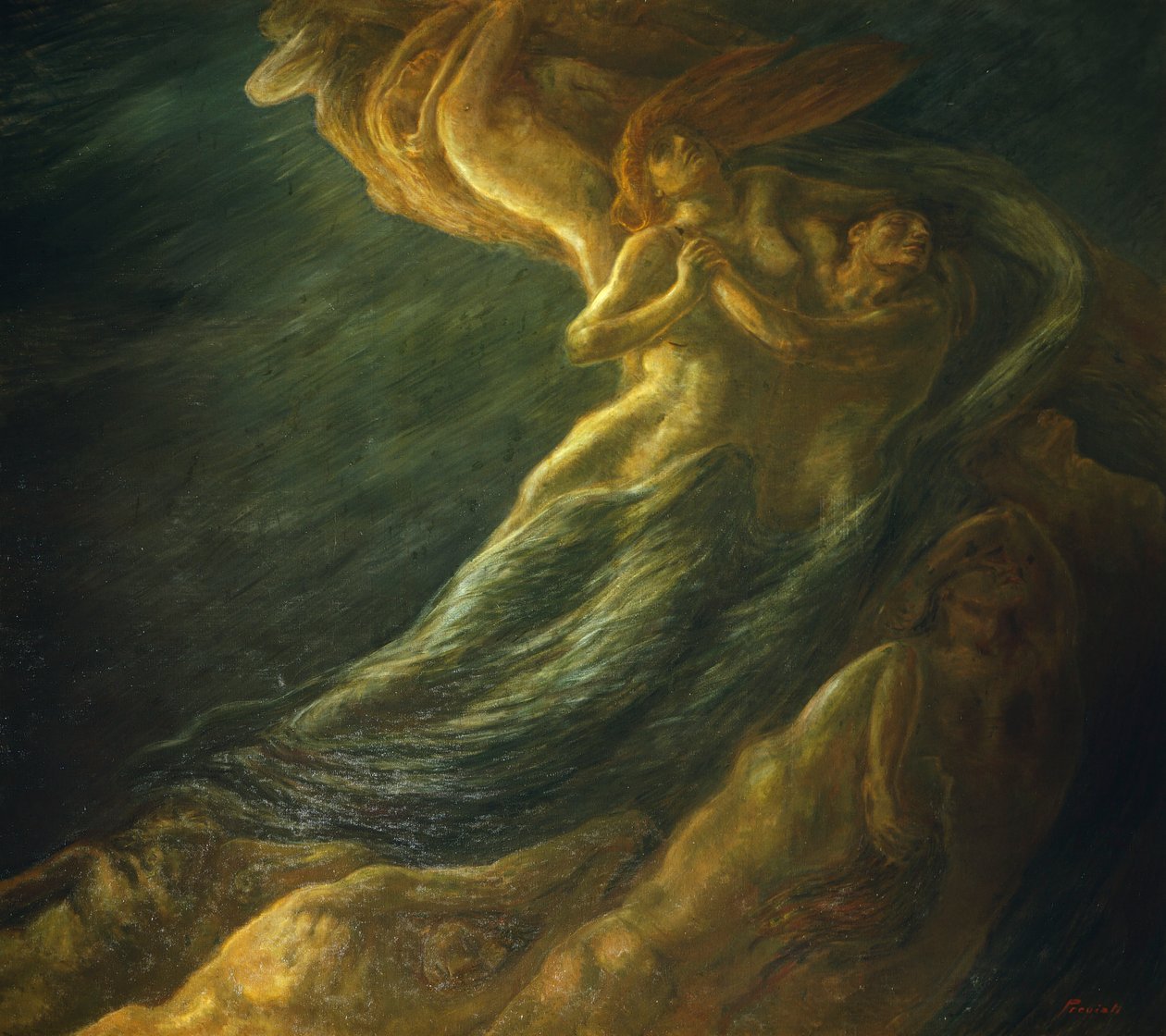 Paolo e Francesca de Gaetano Previati