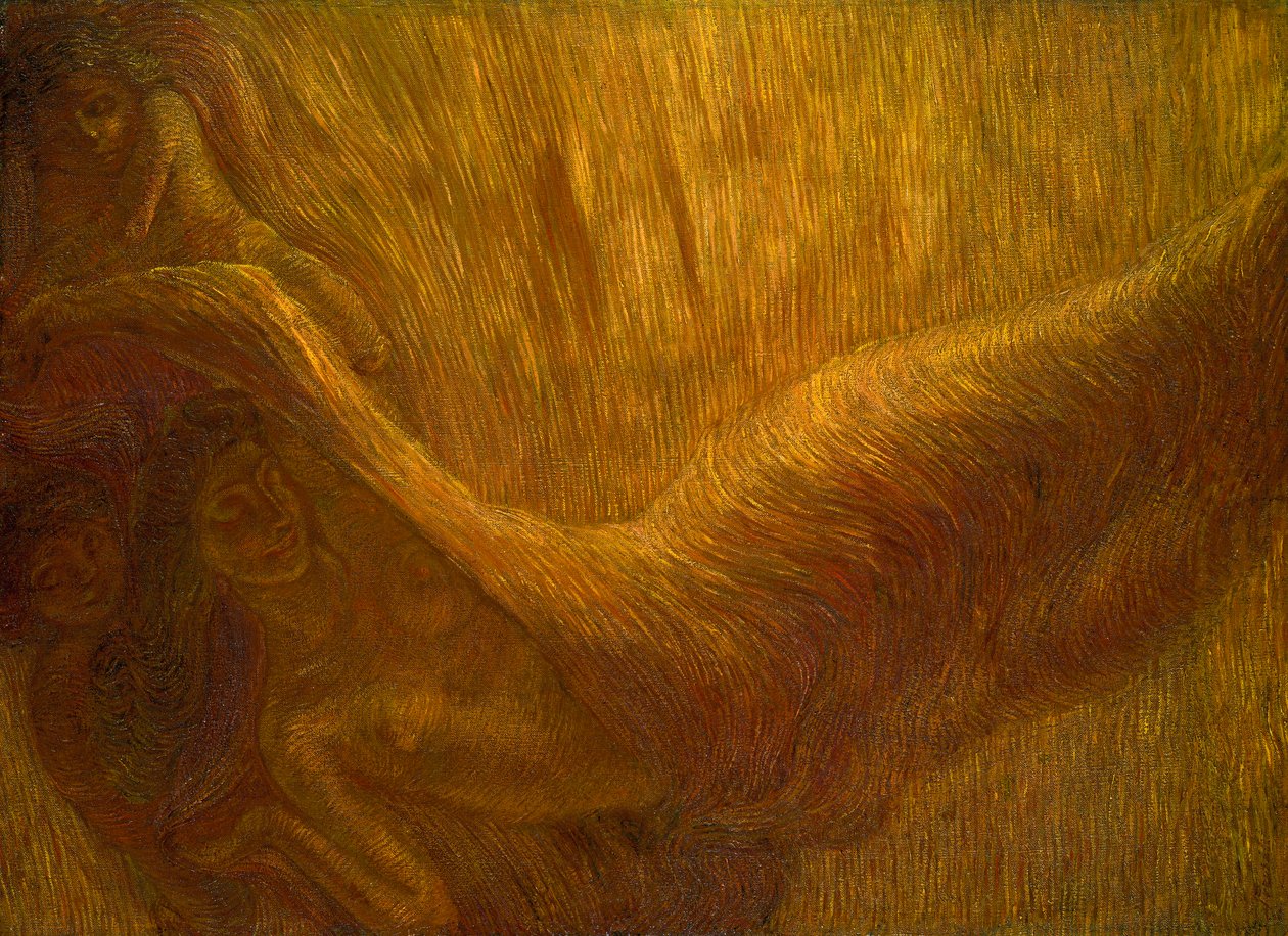 O dia de 1907 de Gaetano Previati