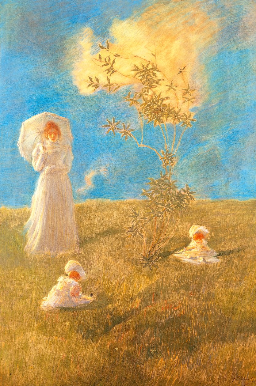 O tranquilo Gaetano Previati (1852-1920) de Gaetano Previati