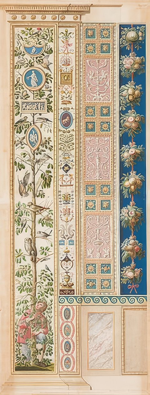 Pilaster Loggia VII (O apanhador de pássaros) de Gaetano Savorelli