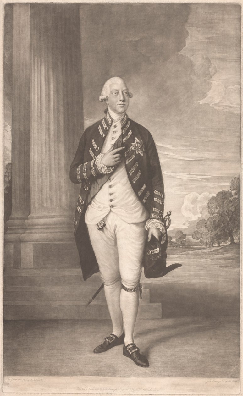 George III de Gainsborough Dupont