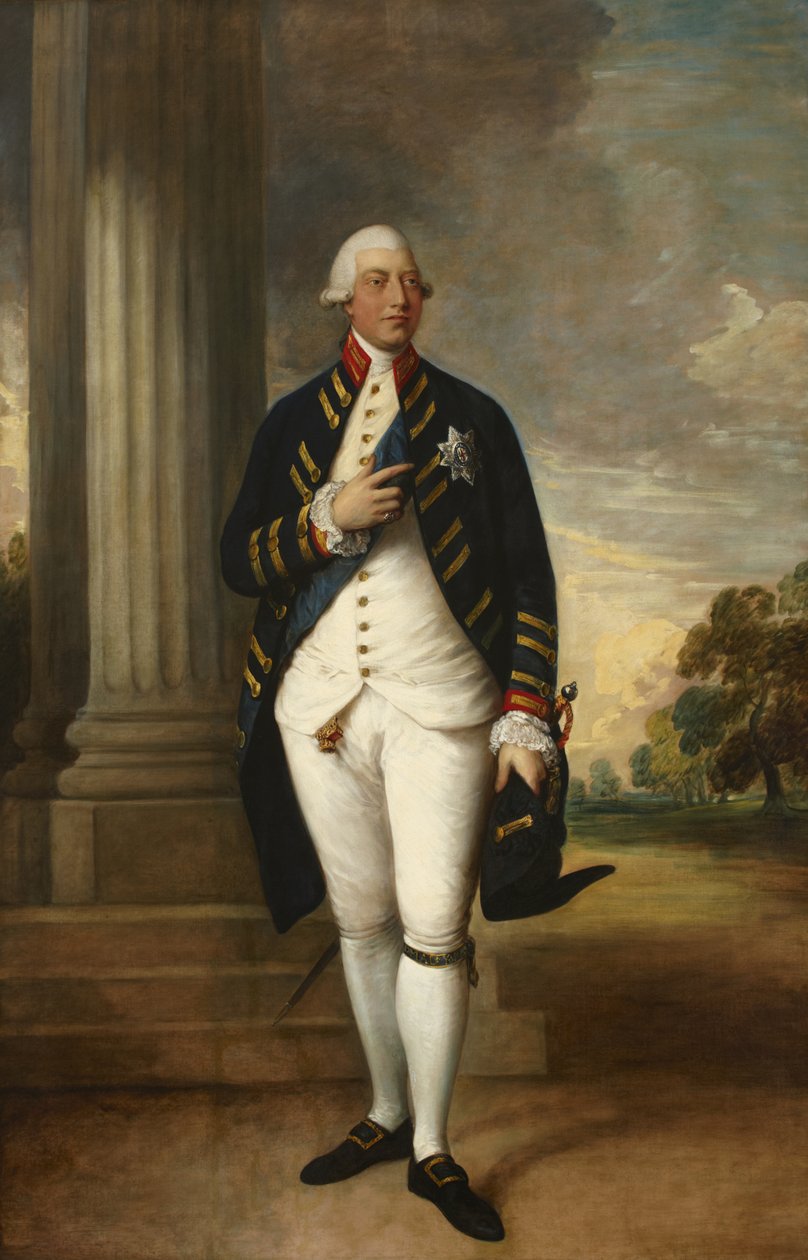 George III, c.1790 de Gainsborough Dupont