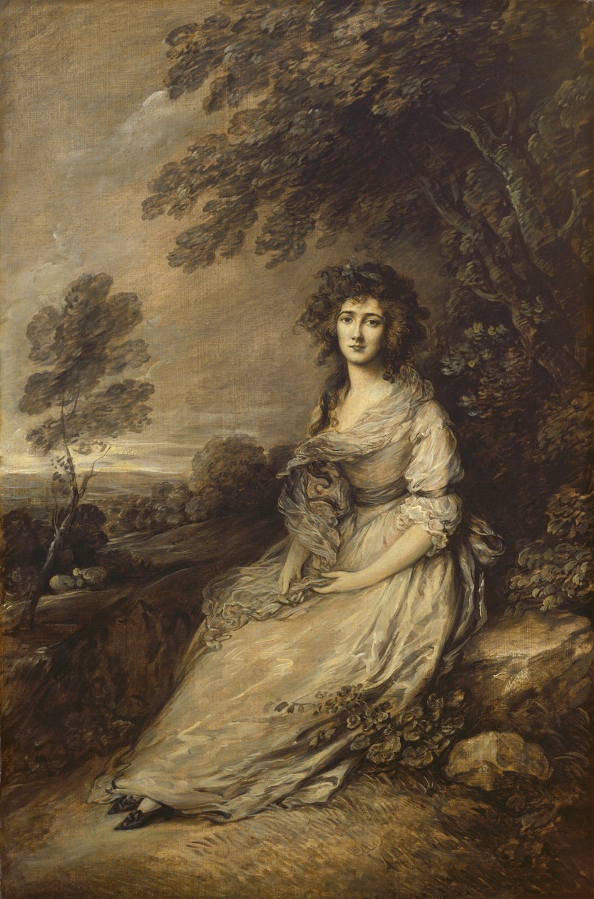 Sra. Richard Brinsley Sheridan de Gainsborough Dupont
