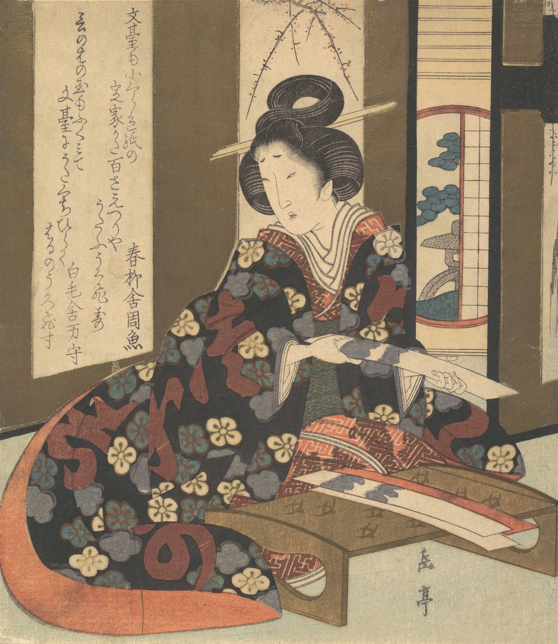 Imprimir, ca. 1810. de Gakutei