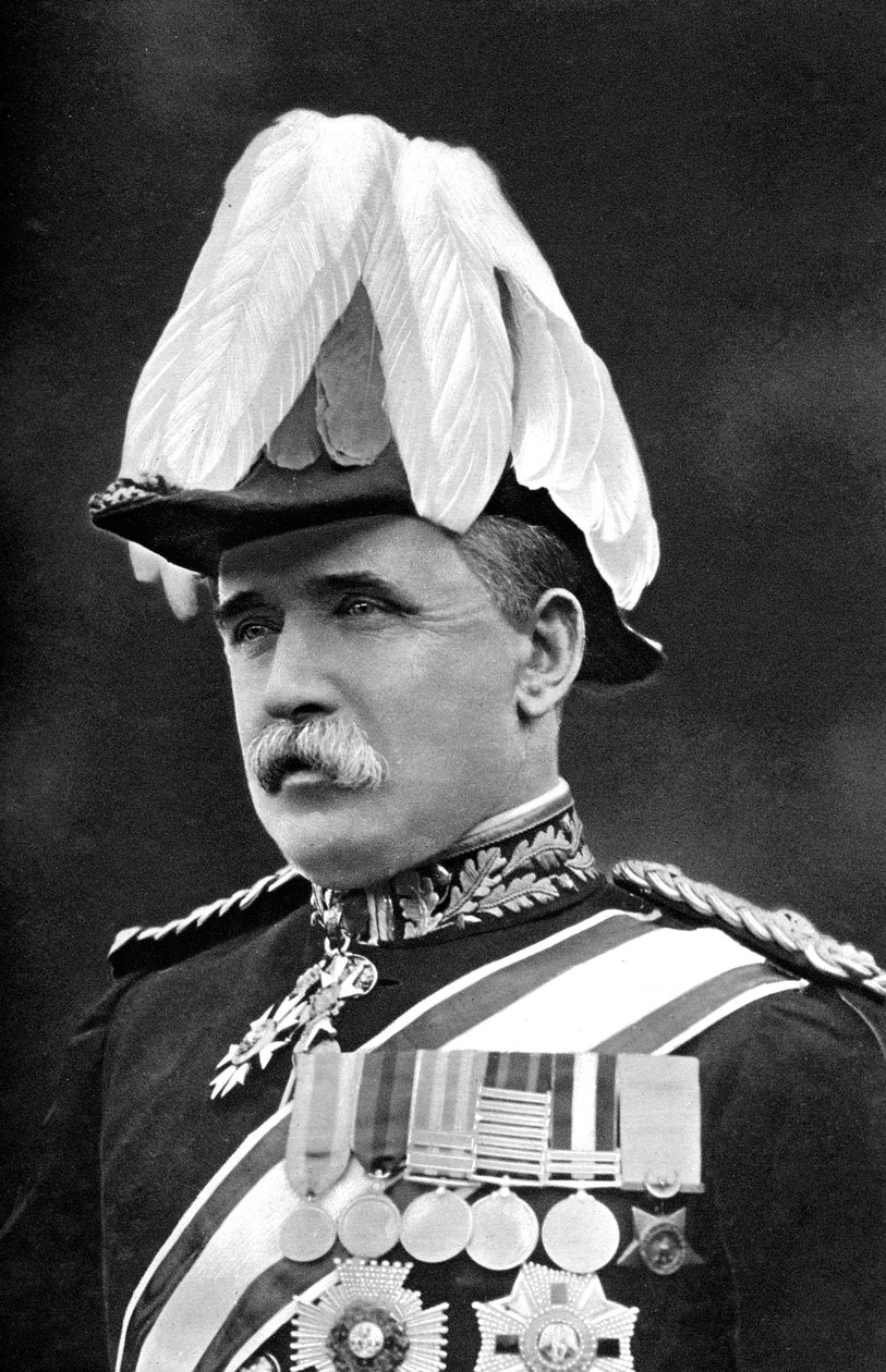 Marechal de Campo Sir John DP Francês, soldado britânico, Primeira Guerra Mundial, 1914 de Gale and Polden
