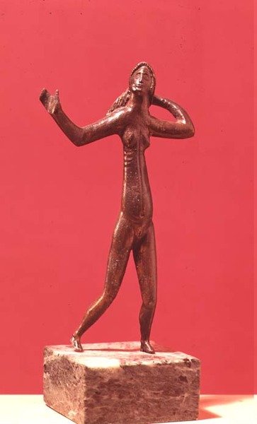 Dançarina, de Neuvy-en-Sullias (bronze) de Gallo Roman