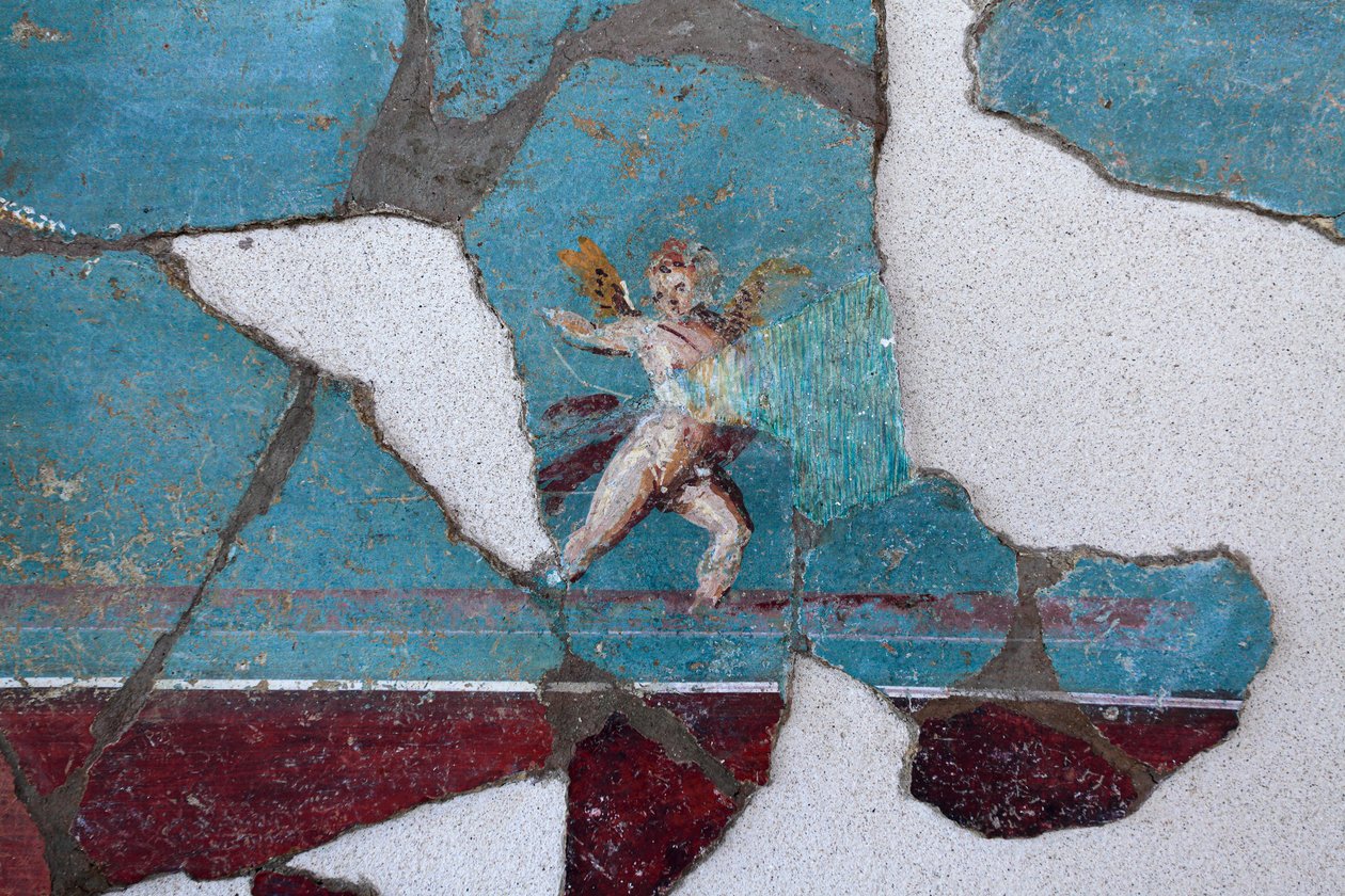 Pintura mural romana de Gallo-Roman