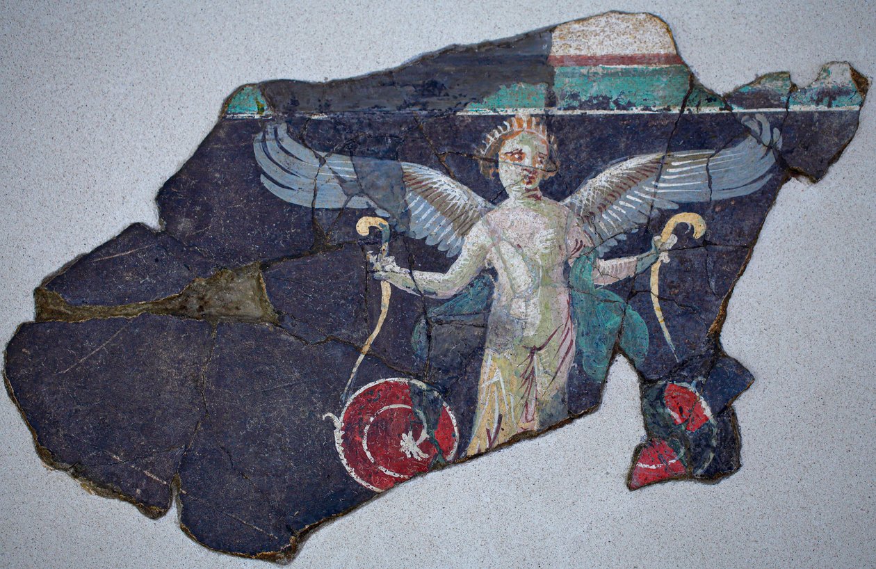 Pintura mural romana de Gallo-Roman