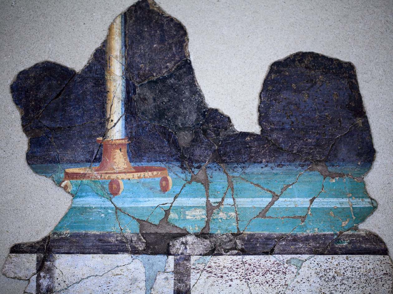 Pintura mural romana de Gallo-Roman