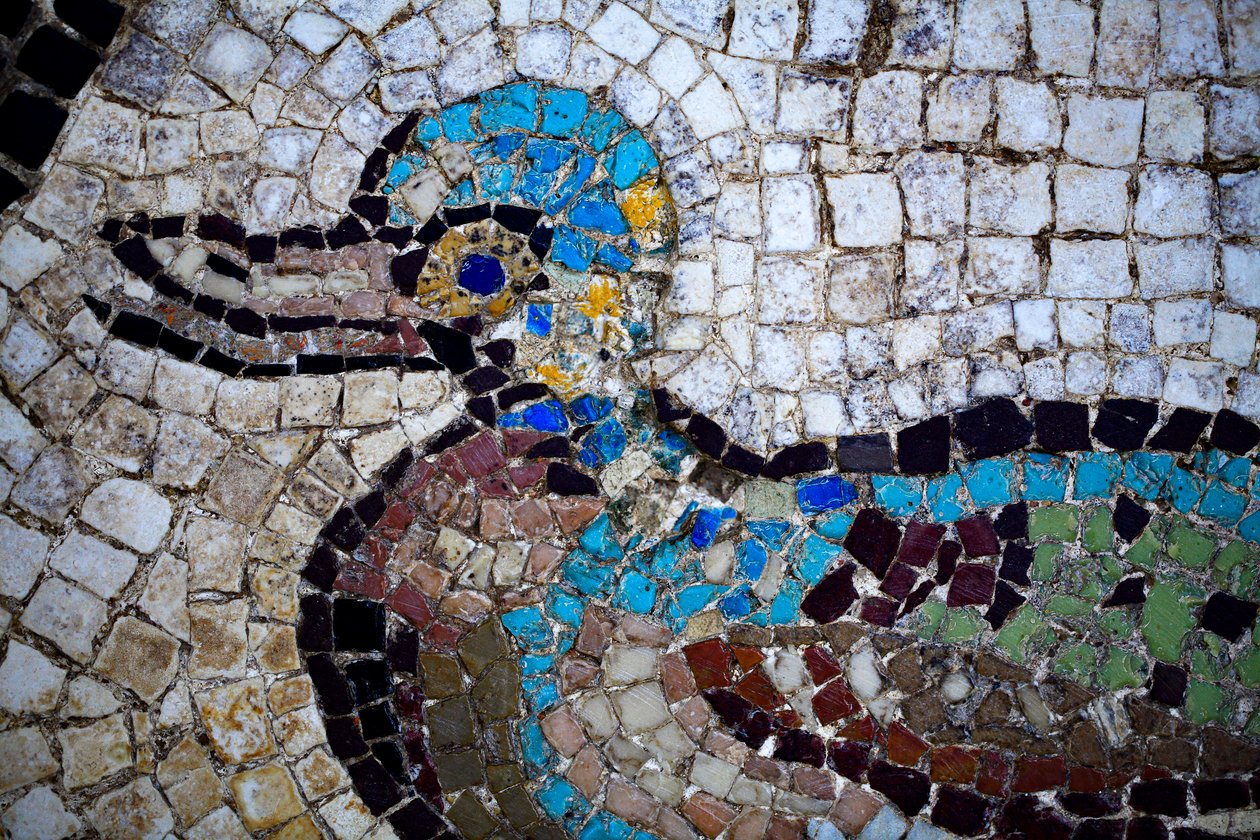 Mosaico romano de Gallo-Roman Gallo-Roman