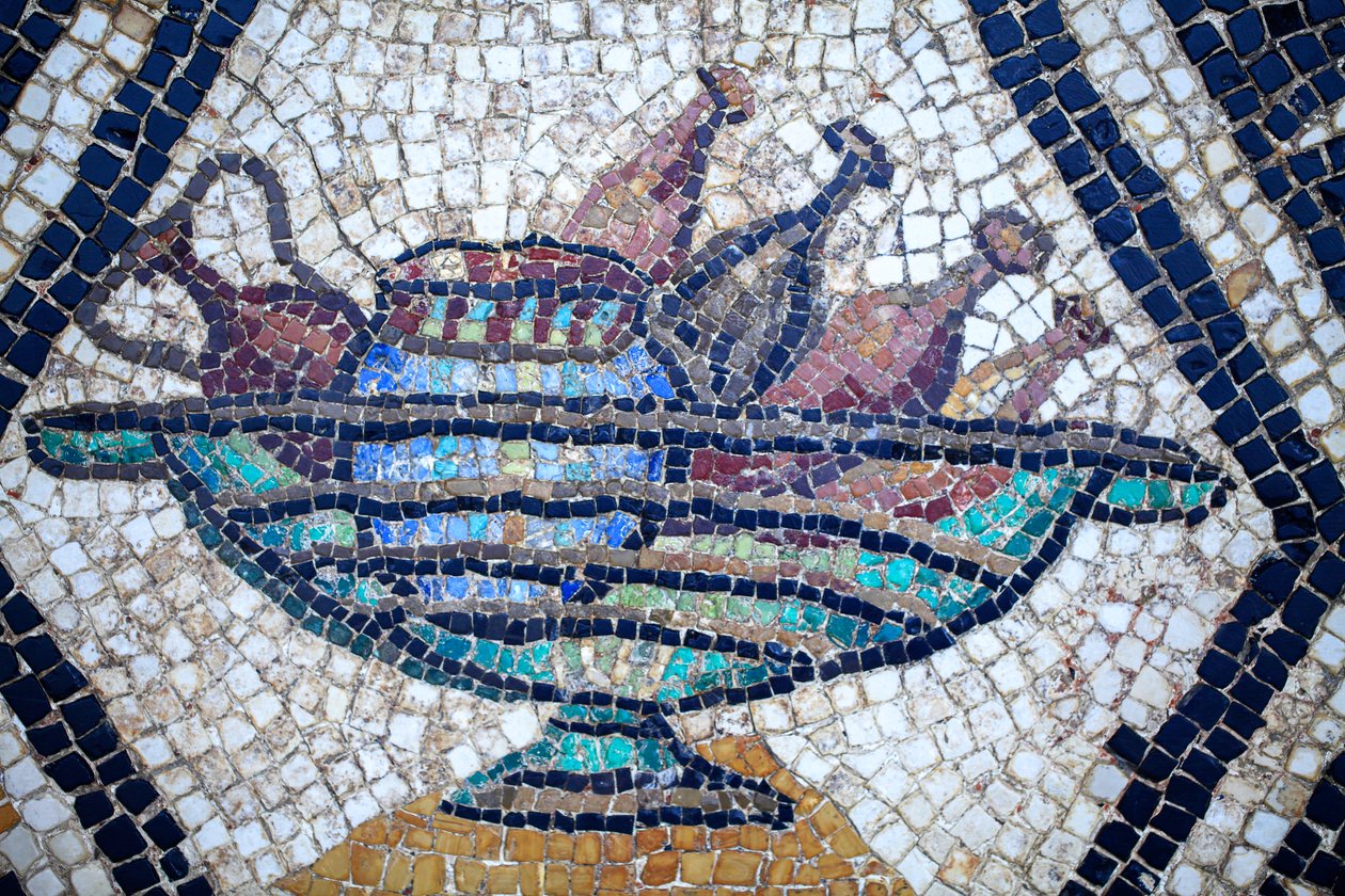 Mosaico romano de Gallo-Roman Gallo-Roman