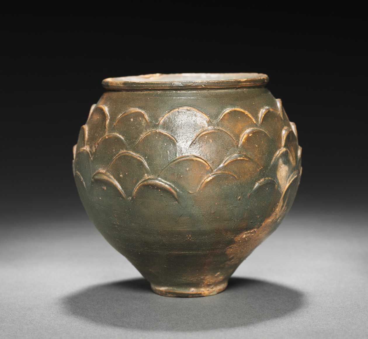 Copo com padrão de escala, Colônia, 1-100 de Gallo Roman