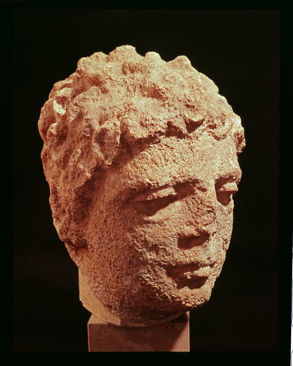 Cabeça de uma divindade de Gallo Roman