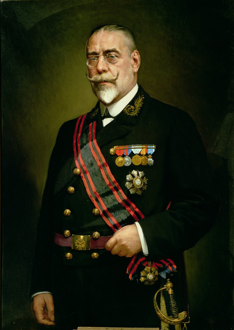 Retrato de Manuel Allende Salazar (1865-1923) (óleo sobre tela) de Gamoral