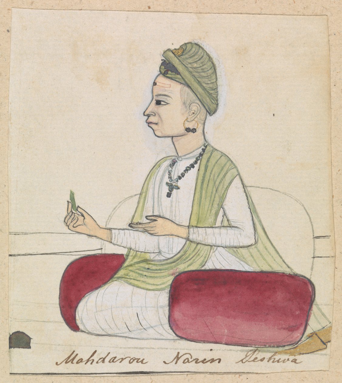 Mahdorou Narin Peshwa de Gangaram Chintaman Tambat