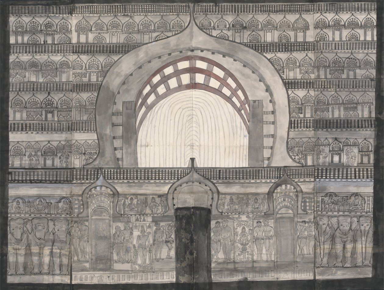 O Templo em Ekvera de Gangaram Chintaman Tambat
