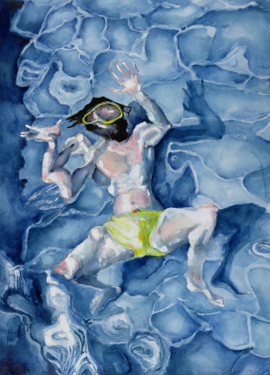 O nadador, 1989 de Gareth Lloyd Ball