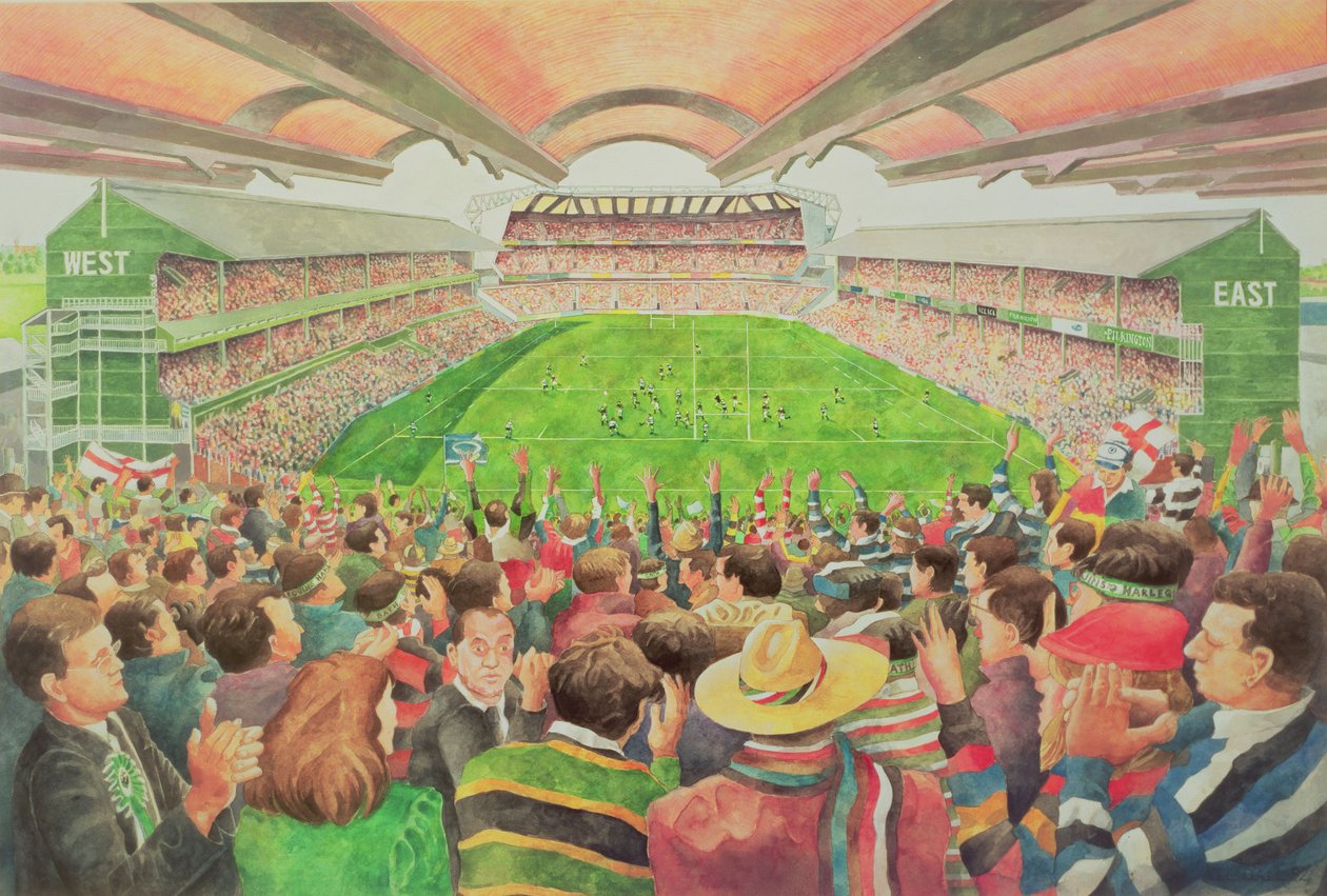 Twickenham: The Pilkington Cup Final, 1992 (wc) de Gareth Lloyd Ball