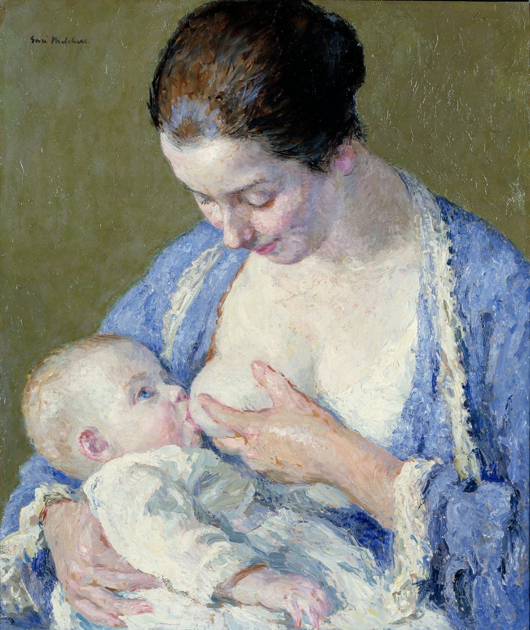 Mãe e filho de Gari Melchers