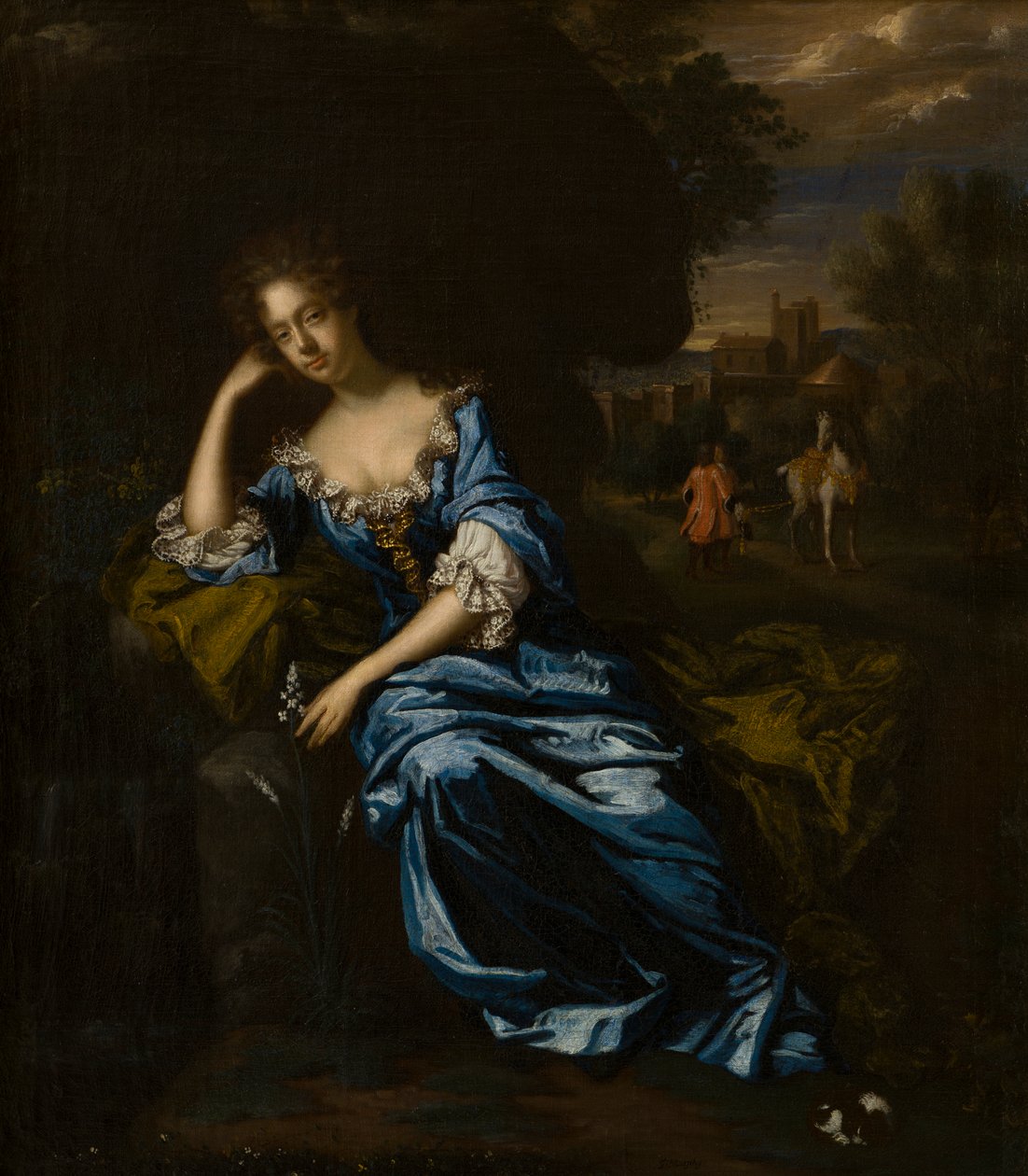 Retrato de Ann Greville (1632/3-1699) Condessa de Kingston, c.1680-99 (óleo sobre tela) de Garrett Morphy