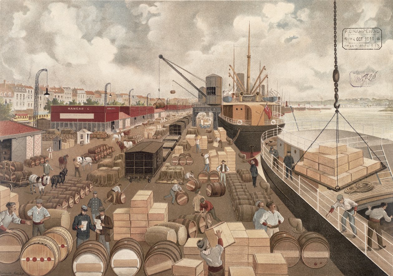 O Porto de Bordéus de Garrouste Harribey Garrouste Harribey