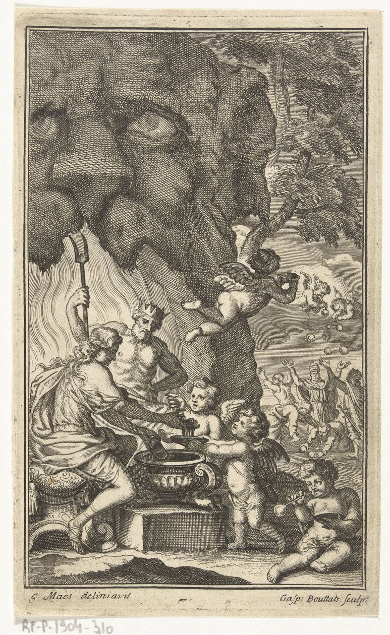 Alegoria da frota da vida de Gaspar Bouttats