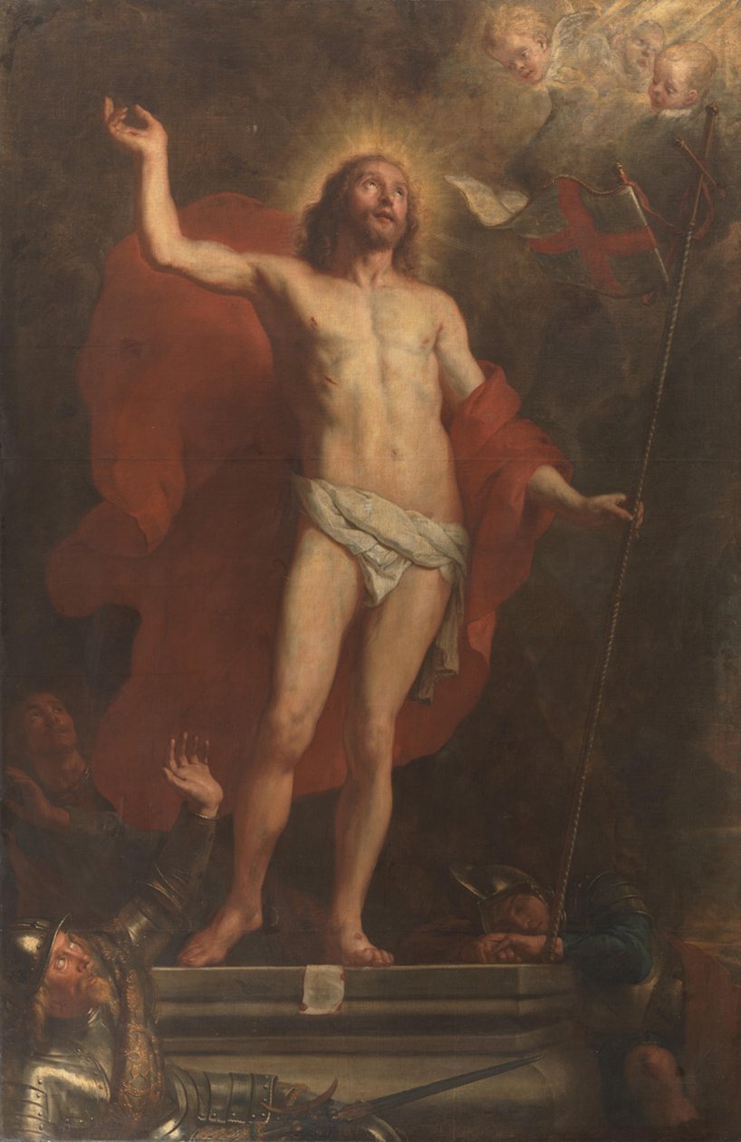 A ressurreição de Cristo de Gaspar De Crayer