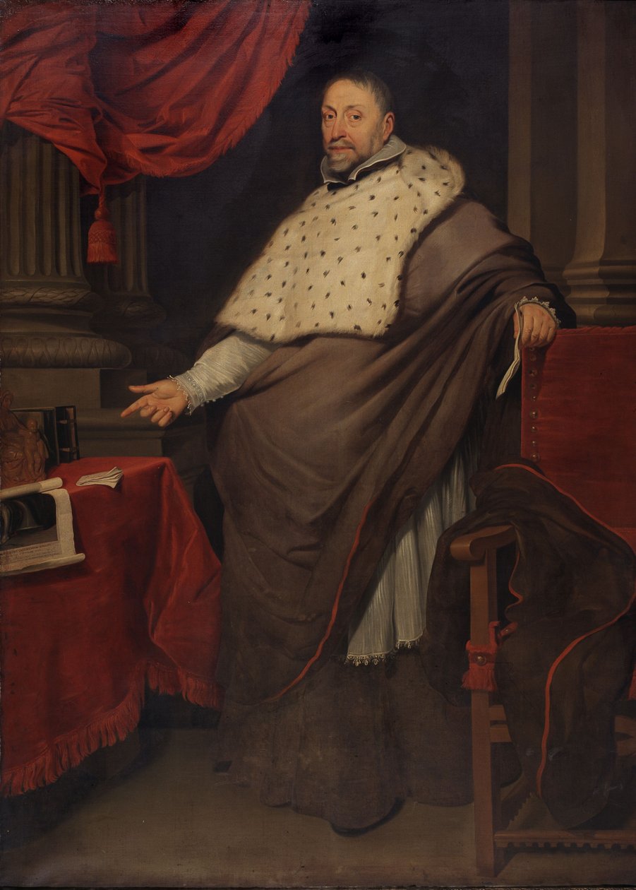 Retrato do bispo Antonius Triest de Gaspar De Crayer