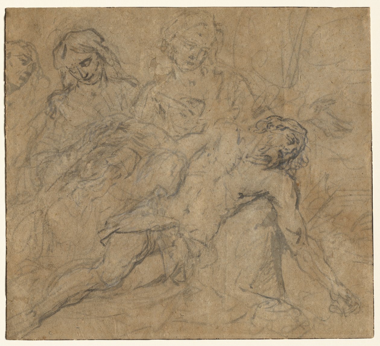 A Lamentação, c. 1635 de Gaspar De Crayer