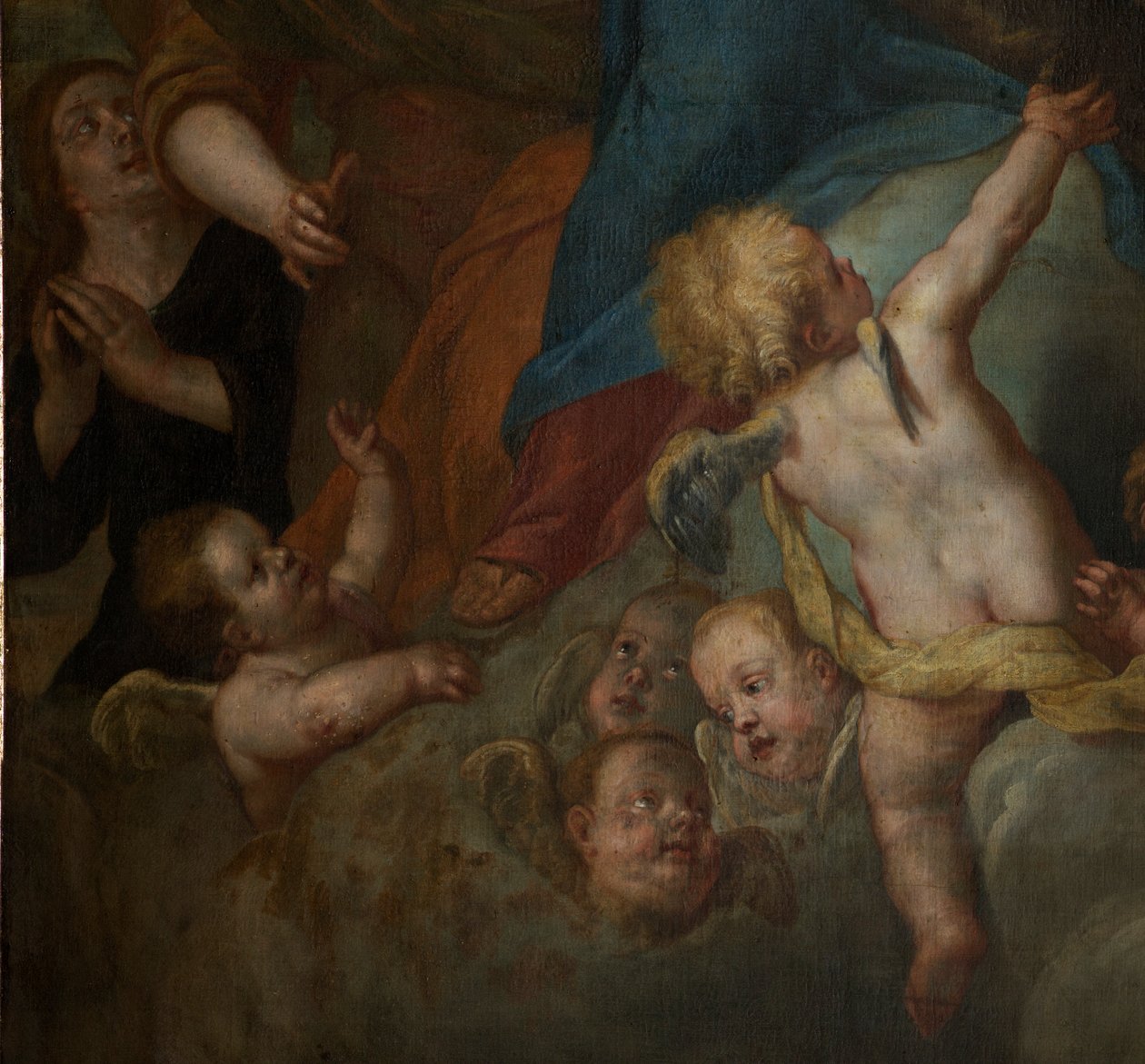 Igreja paroquial (Sint-Walburgakerk). Quadro. Gaspar de Crayer. 1652 de Gaspar De Crayer