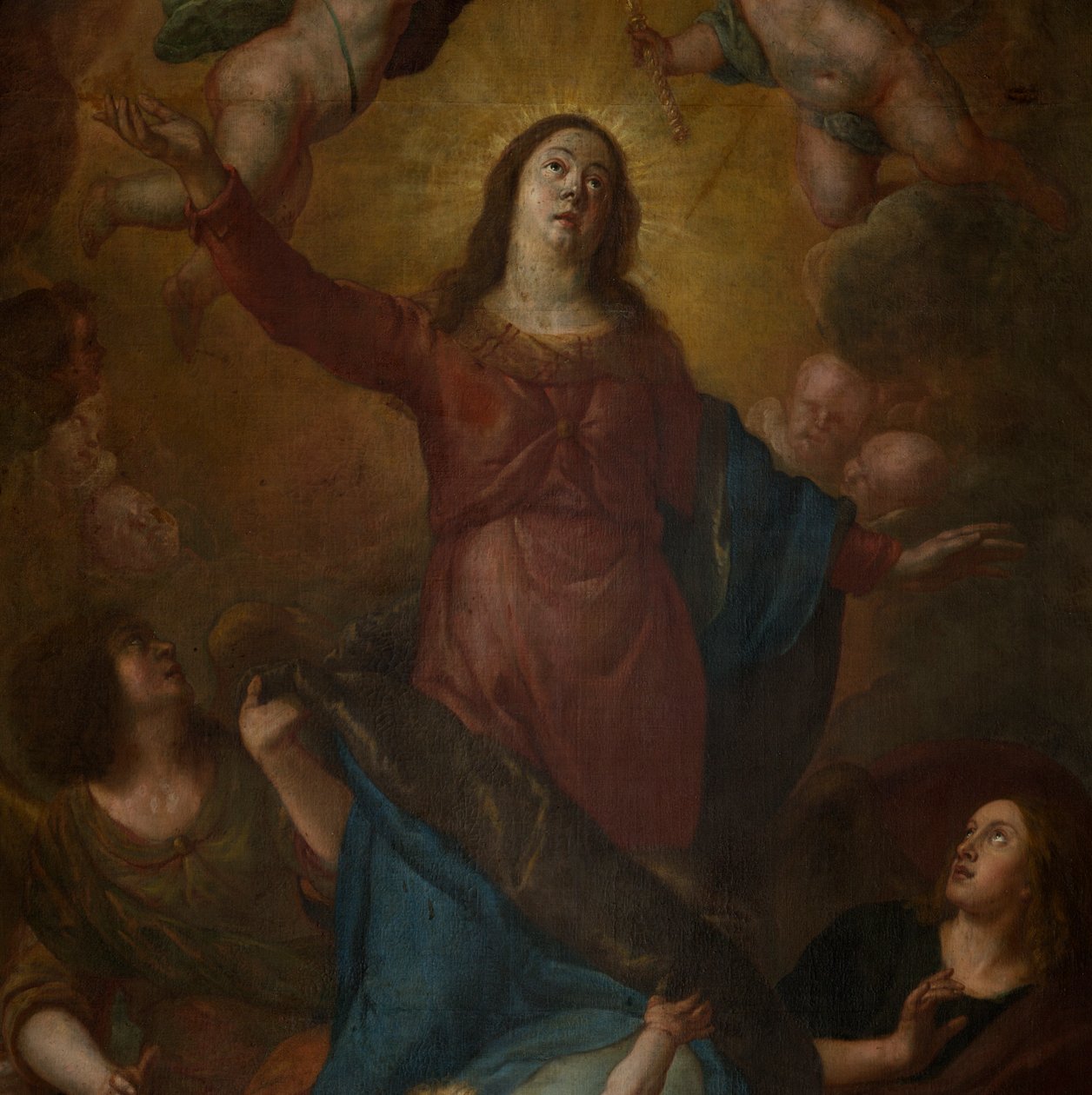 Igreja paroquial (Sint-Walburgakerk). Quadro. Gaspar de Crayer. 1652 de Gaspar De Crayer