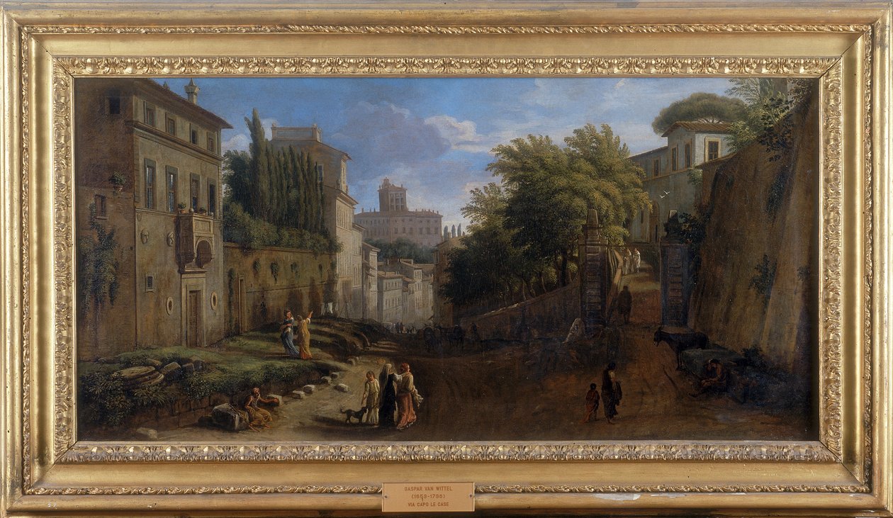 Via Capo le Case de Gaspar van Wittel