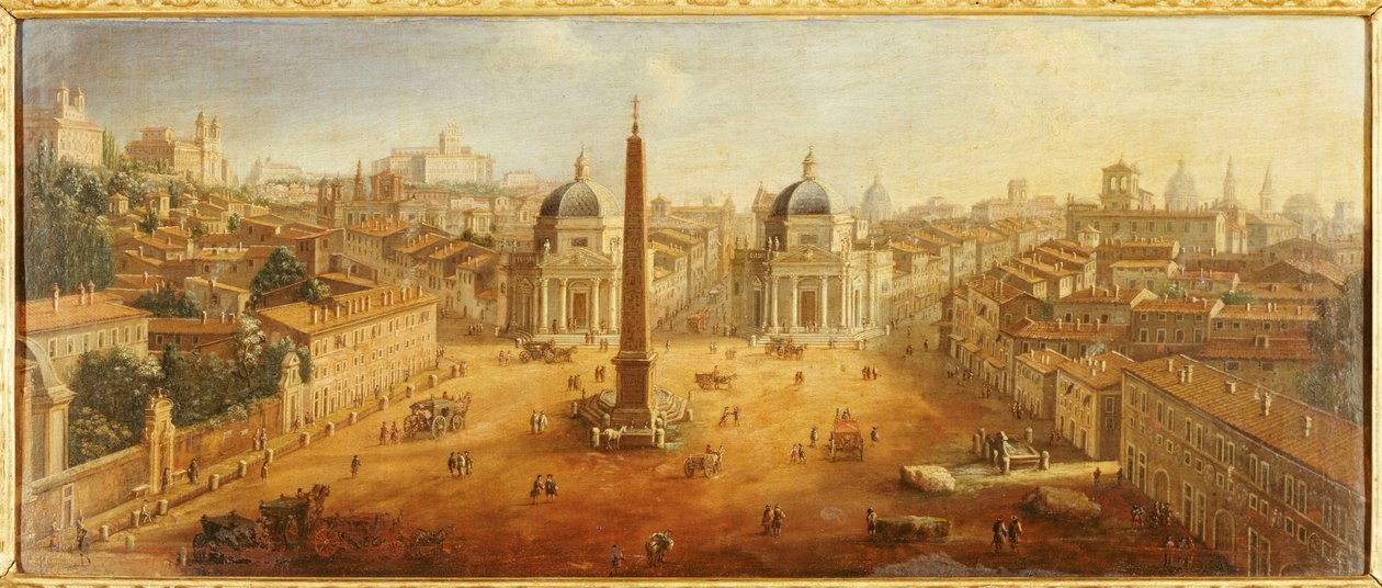 Piazza del Popolo, Roma de Gaspar van Wittel