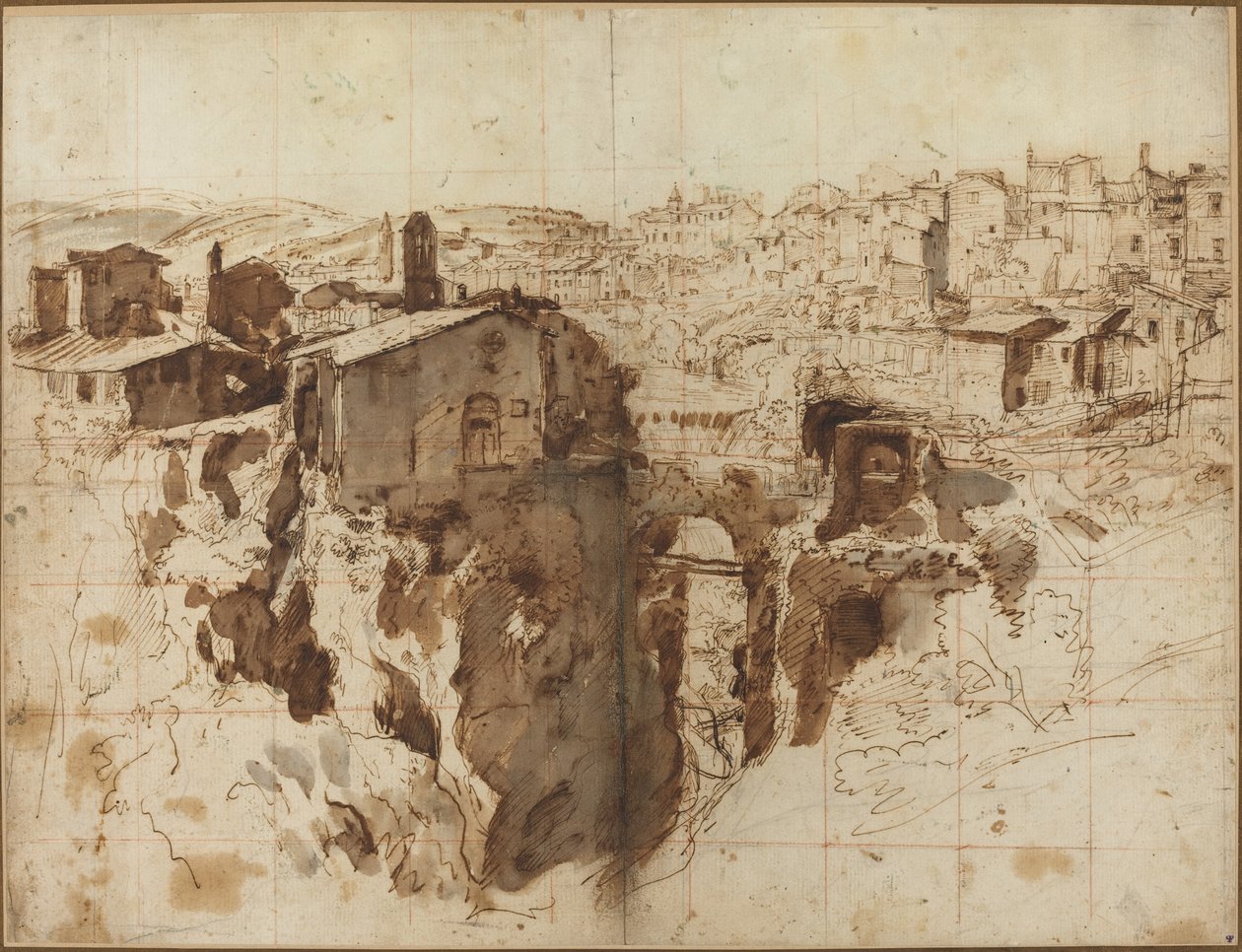 A Cachoeira e Cidade de Tivoli de Gaspar van Wittel
