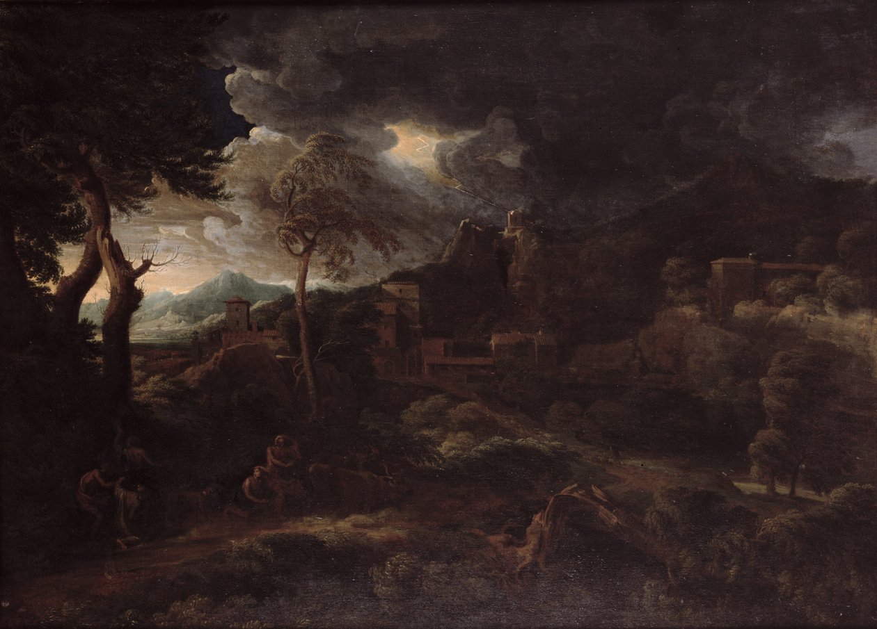 A tempestade de Gaspard Poussin Dughet