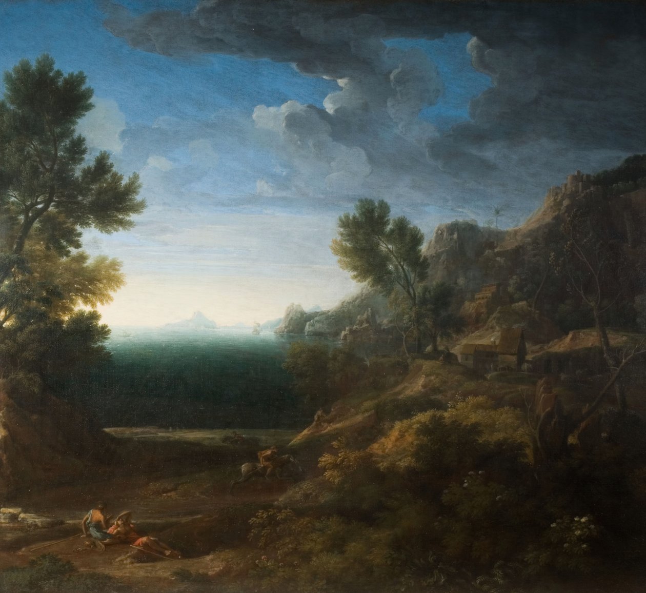 Paisagem Clássica, 1670. de Gaspard Dughet